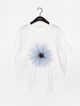 Somi Flower Printed Oversized Fit Short Sleeve T-shirt