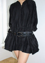 BUCKLE WIDE BELT