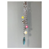 gemstone chain keyring 002
