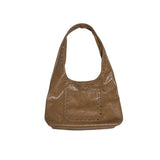 Leather stud bag