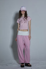 CUBIC RIBBON T-SHIRT