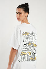 クラウドグラフィックTシャツ (WHITE)