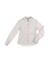 PIN DOT SHIRT (GREY)