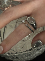 [TWS 영재 착용] Twin Star Open Ring