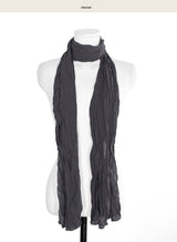 [wrinkle] whipping autumn long scarf