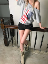 DARK SHADOW STUD SHORTS