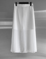 Ash Chiffon Long Skirt