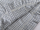 Rovin Check Frill Blouse