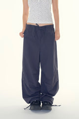 Nomad strap nylon wide pants