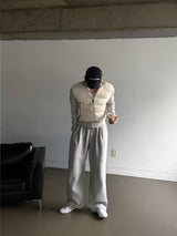 LMN Rivet Patch Napping Sweat Pants (3 colors)