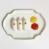 Sausage Bichon Keyring