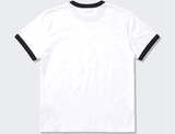 エッセンシャルスタンダード半袖リンガーTシャツ ホワイト