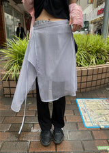 VEIL WRAP SKIRT
