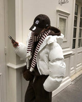 [ORIGINAL] Oreo Hooded Down Jacket