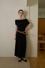 Comfort off-shoulder top_black