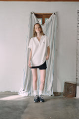 T/TロゴTAN pk Tシャツ(white)