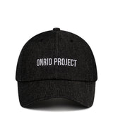 Denim Logo Ball Cap - Black