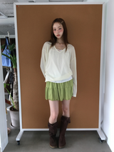 Cinnamon Summer V-neck Knit (6color)