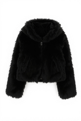 Sado Hoodie Fur Jacket