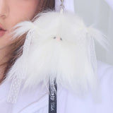 [FANCY X DUSTY] エンジェルダスティーキーリング (WHITE) F25NM1011