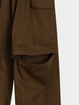 Convertible Wide Cotton Pants (5 Colors)