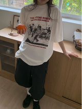 ロックバンドTシャツ (2C)