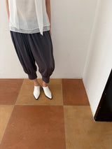 balloon cropped pants