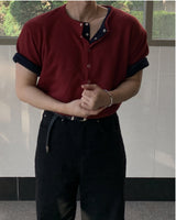 Rico Short Sleeve Knit Cardigan