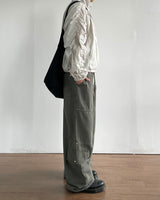 Low Cargo Balloon Pants