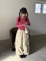 バルーンカーゴバンディングパンツ