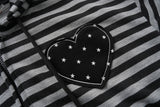 Melo Heart Patch Hoodie Zip-up