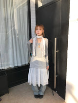 Nekie Dot Halterneck Sleeve 