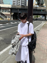 [WHAT A LOOK MADE] シグネチャーレイヤードハーフスリーブ
