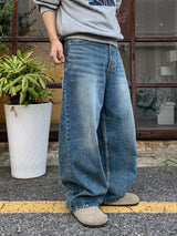 MR Dat long wide Denim