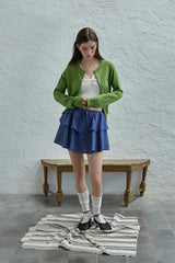 Lily frill sleeveless knit_ivory