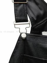Leather overalls