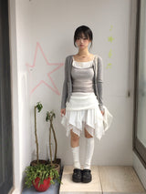 chiffon layered skirt