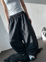 Grade Nylon Cargo Balloon Pants 4color