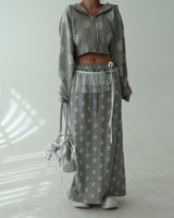 Dot Polka Dot Maxi Long Skirt
