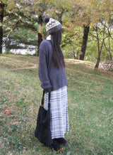 knit shoulder bag