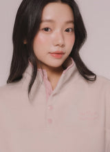 フリースプルオーバーTシャツ(Pink)