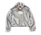 Embryo faux fox eco-friendly fur coat