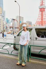 KIRSH X TOKYO CITY ARTWORK T-SHIRT - WHITE   
