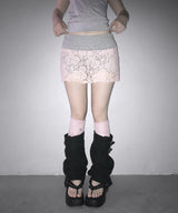 blush lace sk (2colors)