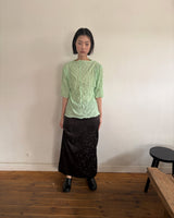 wrinkle sheer top