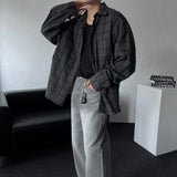 NOS107 グレーオーバーワイドデニムパンツ (XS ~ L)