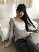 Olz Linen Long-Sleeve T-Shirt