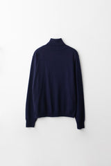 カシミアタートルネックニット (Black)