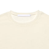 シースルー長袖Tシャツ WHITE IVORY