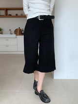 FRILL CAPRI PANTS (3C)
